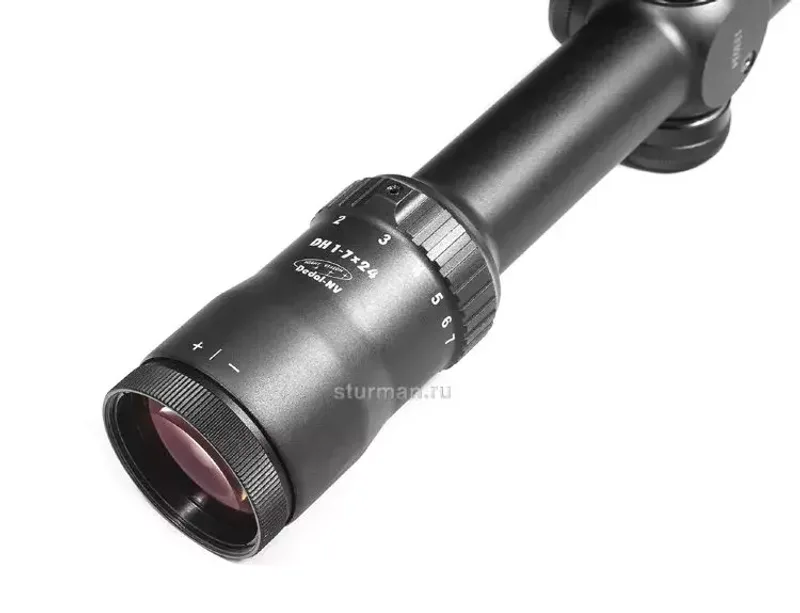 Оптический прицел Dedal DH 1-7Х24 с сеткой MRH-D1 - фото 12