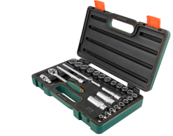 S68H3126S Набор головок торцевых 3/8"DR Super Tech, 26 предметов