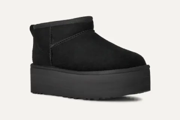 UGG Угги на платформе Classic Ultra Mini, черный