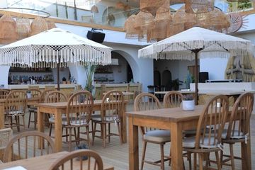 Зонт профессиональный Ø2.5 м Avocado Boho цвет бежевый
