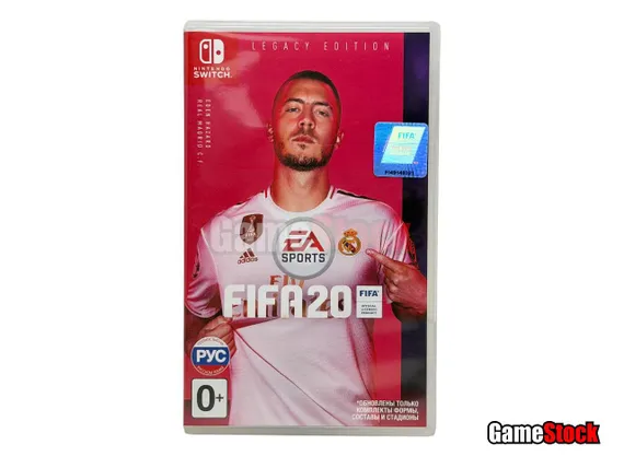 Fifa 20 (Nintendo Switch, Полностью на русском языке, Б/У)