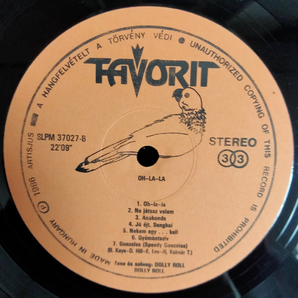 Dolly Roll / Oh La La (LP)