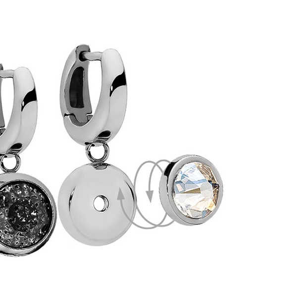 Серьги - База Qudo Basic silver 301564 S