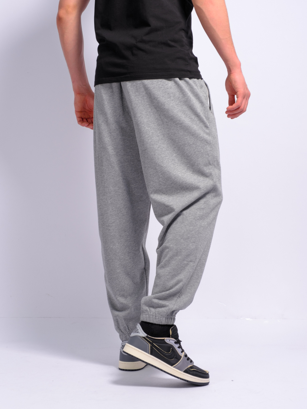 Спорт.штаны Nike #39905 (сер.)