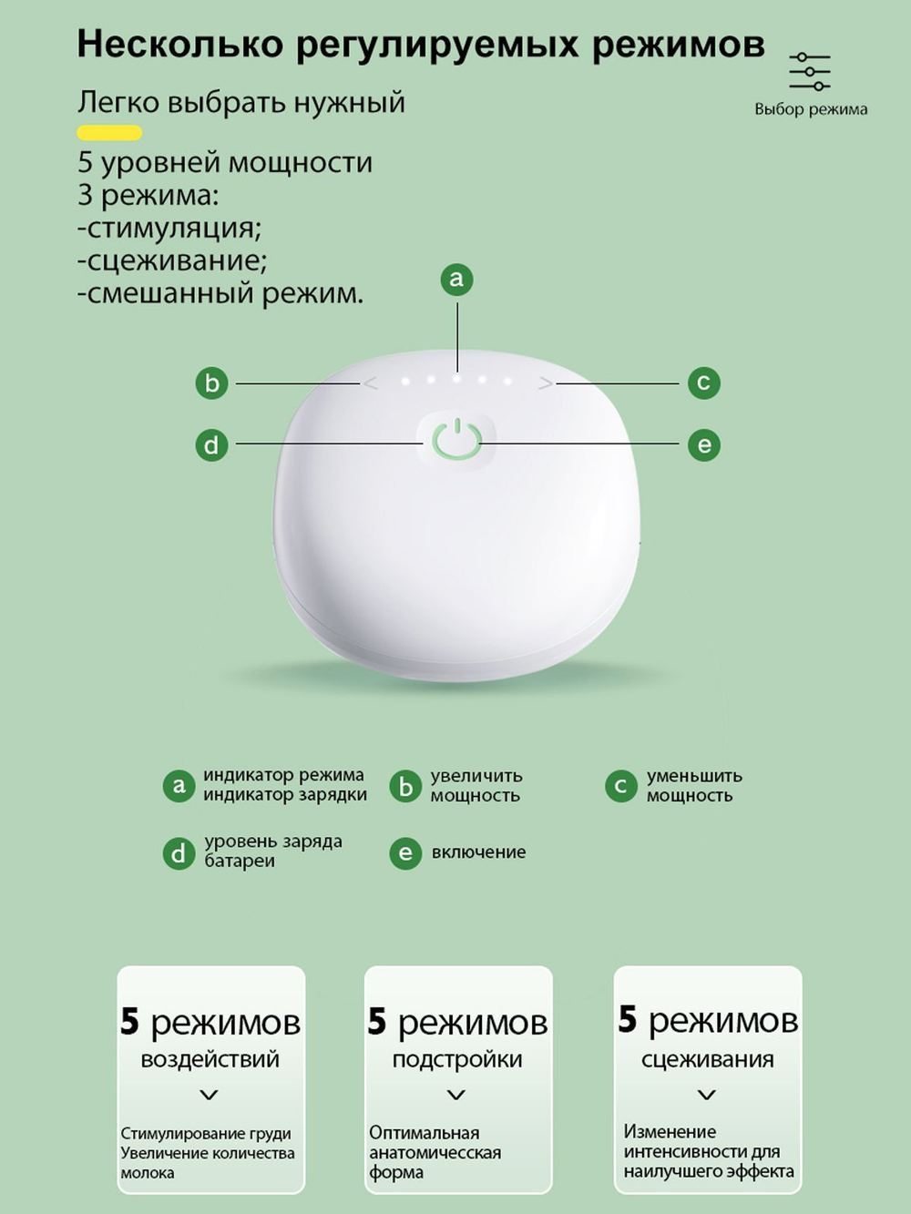 Молокоотсос электрический NYU с Bluetooth, электронный, портативный, бесшумный, беспроводной.