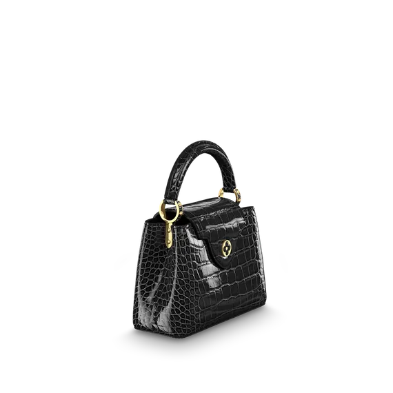 Сумка женская Louis Vuitton Capucines Mini черный