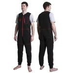 Полукомбинезон флисовый RiverRanger Bib черный   S