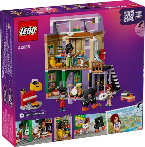 Конструктор LEGO Friends 42653 Музыкальный магазин и апартаменты