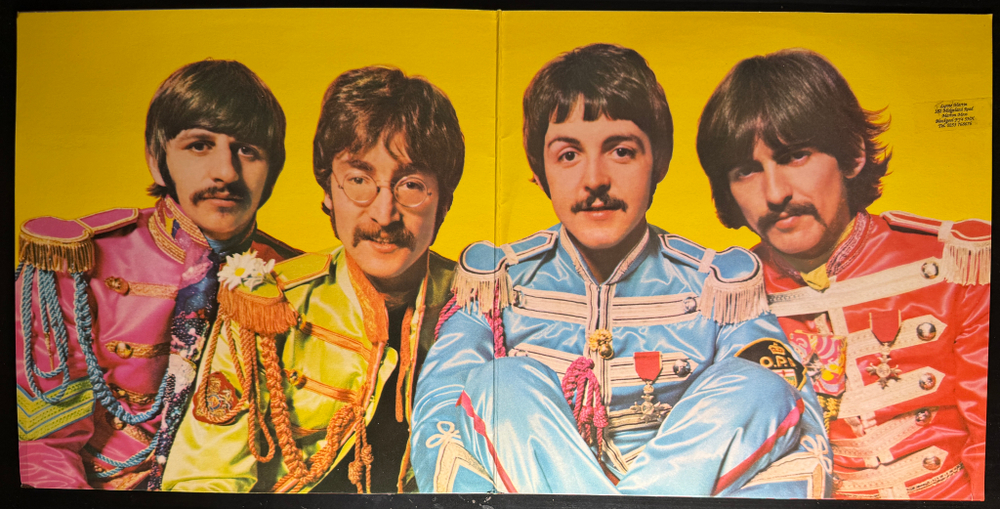 The Beatles ‎– Sgt. Pepper's Lonely Hearts Club Band (Франция 1973г.)