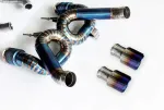 Х Пайп для McLaren 720 S Titanium Catback Exhaust system X PIPE