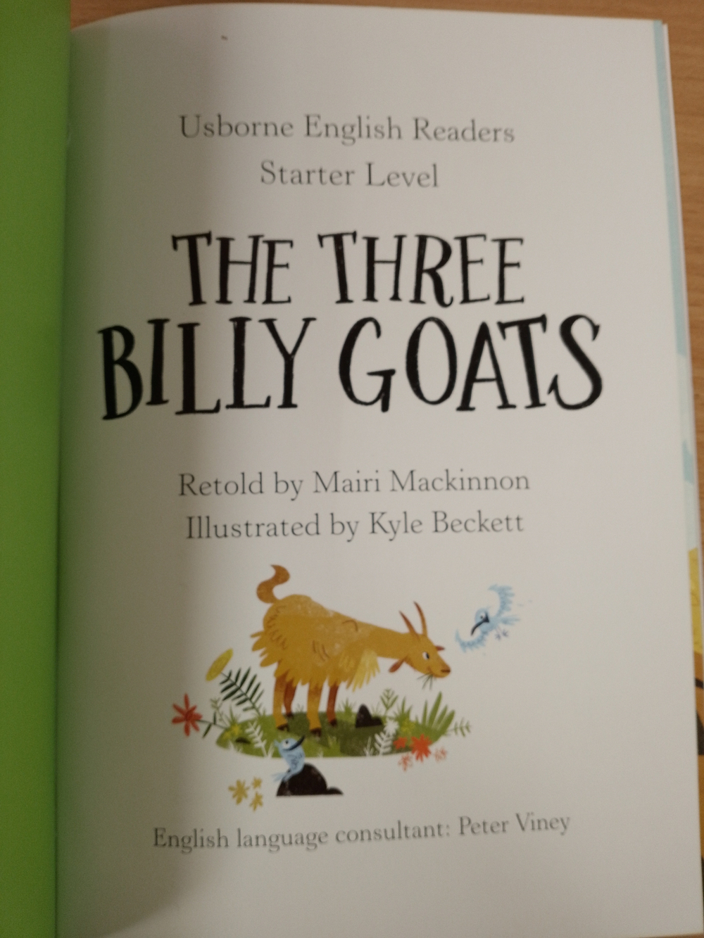 The Three Billy Goats (English Readers Starter Level)