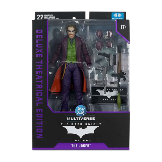 Фигурка McFarlane DC Theatrical Deluxe The Dark Knight Joker 7" — дополнительное фото