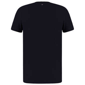 Мужская теннисная футболка Tommy Hilfiger Essential Hilfiger Logo Tee - небесный