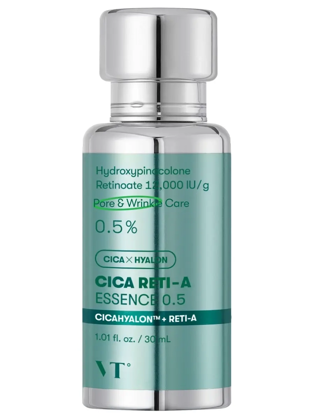 VT Cosmetics Интенсивная бустер-эссенция с 0.5% ретинола и центеллой Cica Reti-A Essence 0.5 30 мл