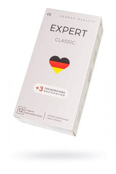 Презервативы Expert Classic классические №15