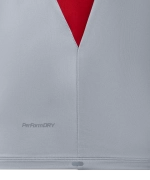 Джемпер тренировочный JOGEL PREMIER PerFormDRY Training Zip Top, серый/темно-красный