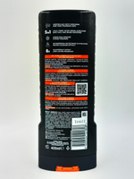 Гель для душа Men Expert Pure Carbon 5в1 с маслом лимона и можжевельника, 400 мл (Франция)