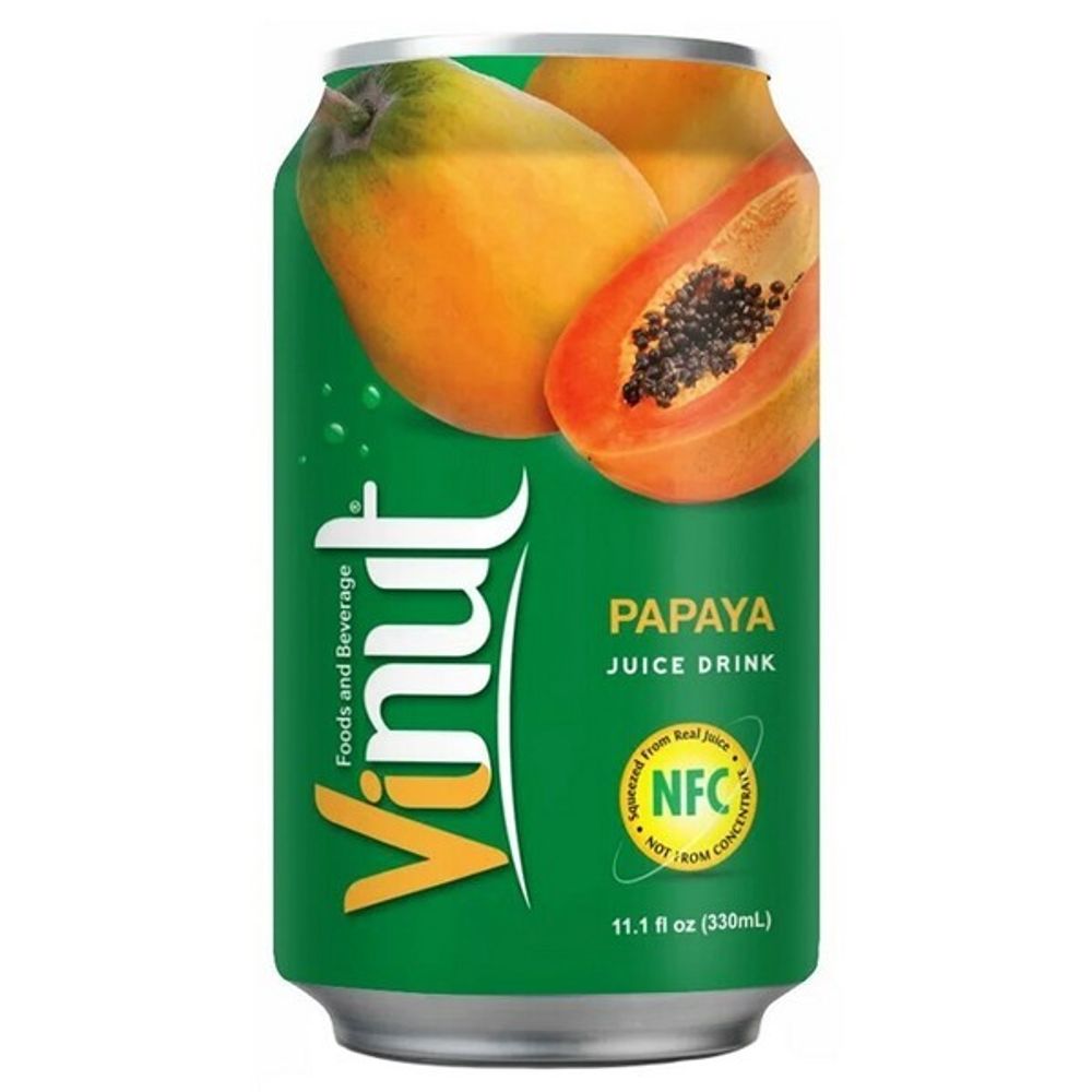 Напиток VINUT Papaya Папайя 330мл