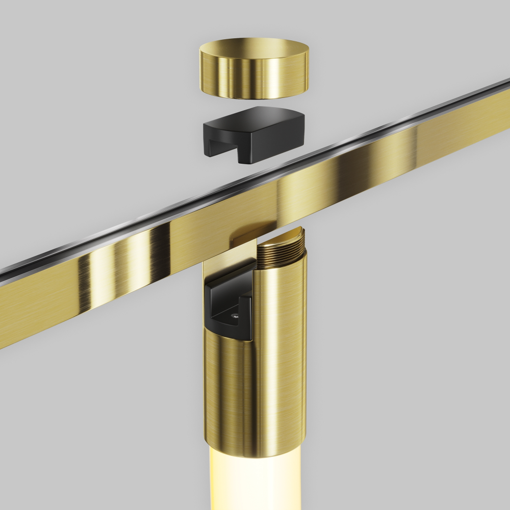 Магнитный трековый светильник Maytoni Flarity Tau TR154-1-27W3K-BS