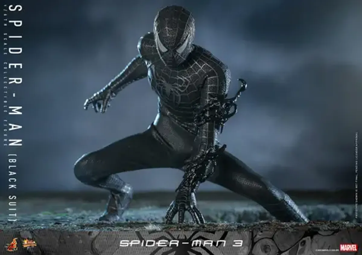 Фигурка Hot Toys Spider-Man 3: Spider-Man (Black Suit)