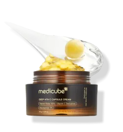 MEDICUBE Deep Vita C Capsule Cream – капсульный крем с витамином С для сияния кожи, 55 г (Срок годности до 12.12.2027)