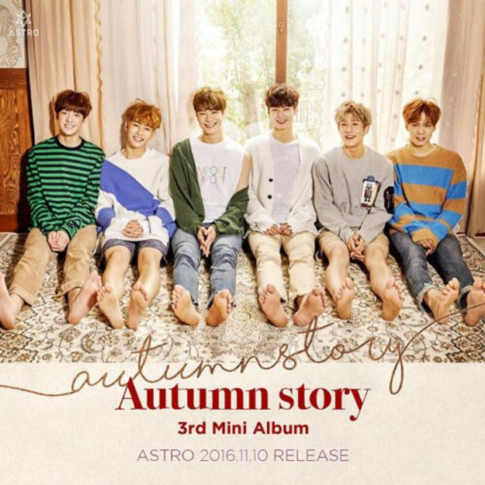 Альбом ASTRO - AUTUMN STORY 3rd Mini Album B ORANGE Version