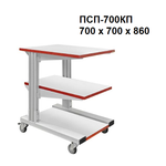 Новинка! Стол подкатной ПСП-КП Gresson 700 х 700 х 860, 4 колеса, исполнение общепромышленное ПСП-700КП