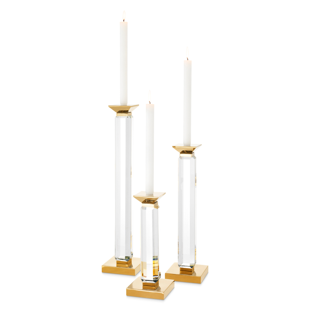 Подсвечник Candle Holder Livia set of 3 арт.112093