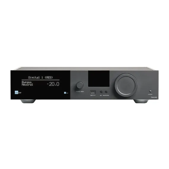 Lyngdorf TDAI-3400 HDMI Input 4K HDR Black