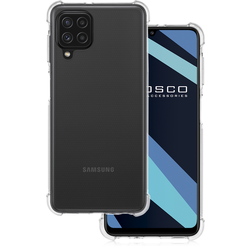 Чехол ROSCO для Samsung Galaxy A22 оптом (арт. SS-A22-HARD-TPU-TRANSPARENT)