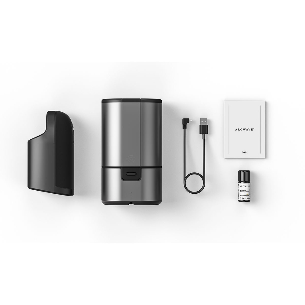 Мастурбатор Arcwave Ion Powerful Air Wave со стимуляцией потоками воздуха (Цвет: черный)