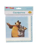 Салфетка однораз.бум. Маша и Медведь