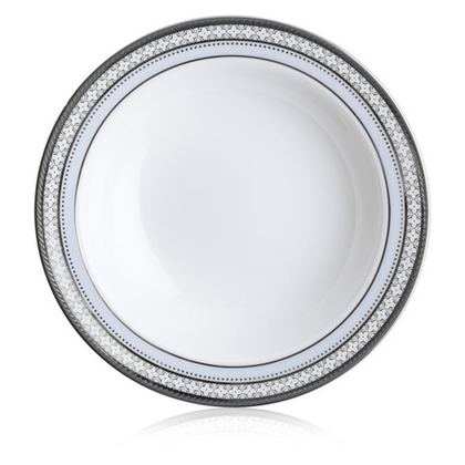 Чаша для десерта 15.7см Noritake Трефолио с платиновым кантом