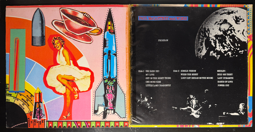 Paul McCartney & Wings - Red Rose Speedway (Англия 1973г.)