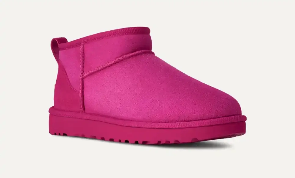 UGG Угги Classic Ultra Mini, цвет фуксии
