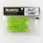 Силиконовая приманка DIAMOND SI 3" (10шт/уп)