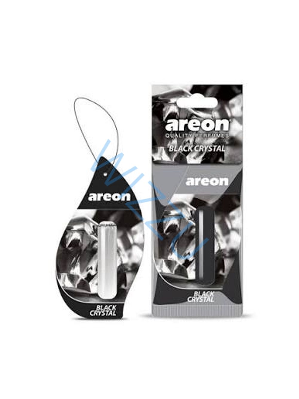 Ароматизаторы для автомобиля AREON "REFRESHMENT LIQUID" Black Crystal (704-025-902 / 1/24)
