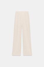 БРЮКИ WIDE LEG ИЗ ТКАНИ В РУСТИКАЛЬНОМ СТИЛЕ — ZARA