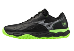 Мужские кросовки для Padel Mizuno Wave Enforce Court Padel - black/foliage green/glowing