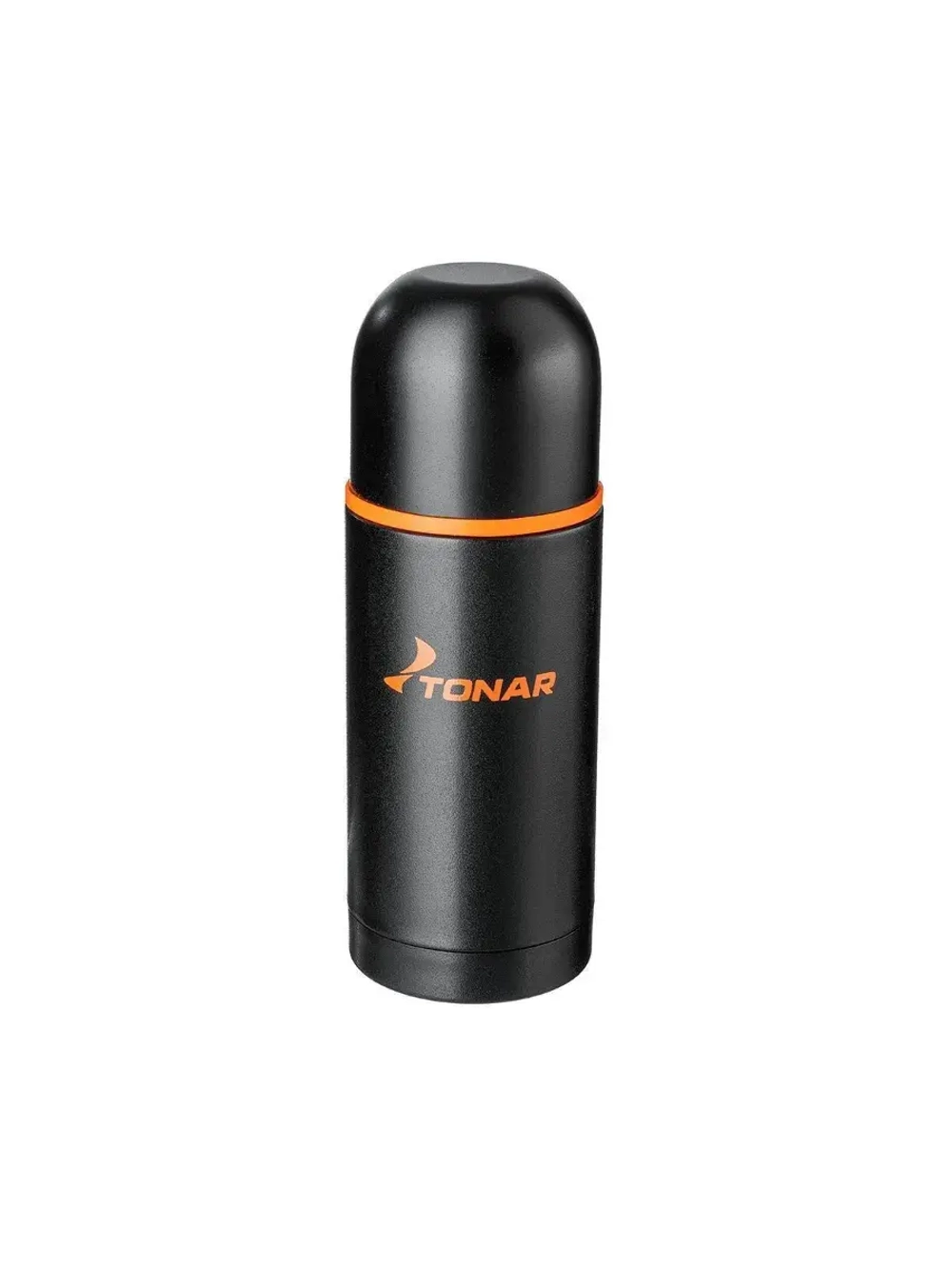 Термос (HS.TM-026) 1200ML черный (дополн.пласт.чашка)