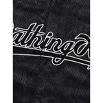 A Bathing Ape Bathing Ape Camo Stripe Baseball Shirt черный