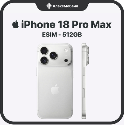 Apple iPhone 18 Pro Max 512GB, esim
