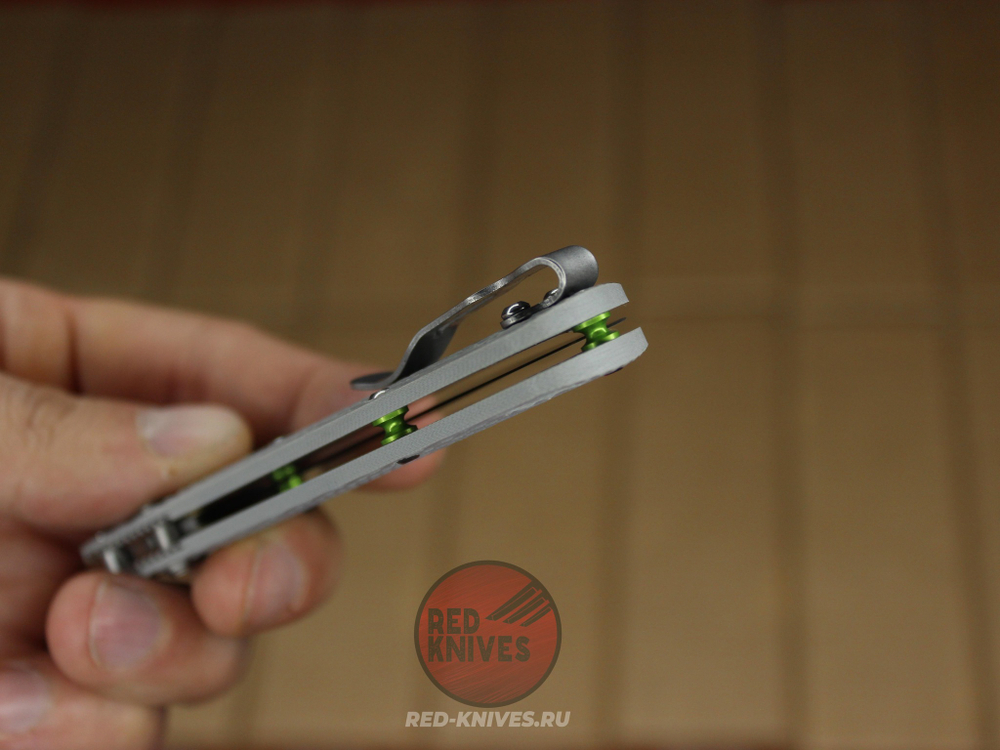 Нож Benchmade 535 Bugout G10 - серая рук., белый клинок 535G10GRST