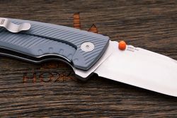 Складной нож SOG Tellus, сталь Cryo 440С, рукоять GRN серый