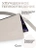 Чехол пластиковый Gurdini для Macbook Air 15" 2023 (A2941) Cream Case Wet Asphalt