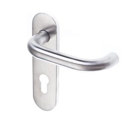Ручка дверная DOORLOCK 038KP/F PZ72 U-form, нержавейка