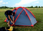 Палатка TRAMP Rock 2 (V2), артикул  TRT-27, цвет Серый