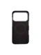 Карбоновый чехол для IPhone 17 Pro with MagSafe черный квадрат (Black)