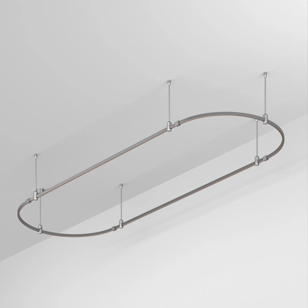 Основание ART-APRIORI-OVAL-ROD-400-3000x1000 (TN) (Arlight, IP20 Металл, 3 года) 050197