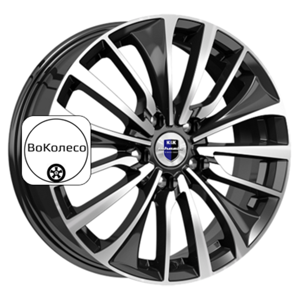 6,5x17/5x108 ET50 D63,35 Flanker (КС1097) Алмаз черный K&K